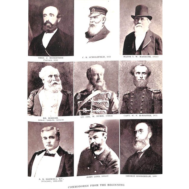 SNIDER, C.H.J. [club archivist] [362] pp. Rous & Mann Limited 1937 9 3/4" x 7 1/2" The Royal Canadian Yacht Club (RCYC) is...