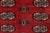 1990s Rustic Bokhara Red/Blue Hand Knotted Wool Rug For Sale - Image 5 of 9