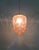 Art Deco Skyscraper Pendant Light in Frosted Pink Glass, 1920s For Sale - Image 10 of 14