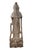 Vintage Chinese Bodhisattva Guanyin Hand-Carved Stone 20th Century Asian Buddha For Sale - Image 4 of 9