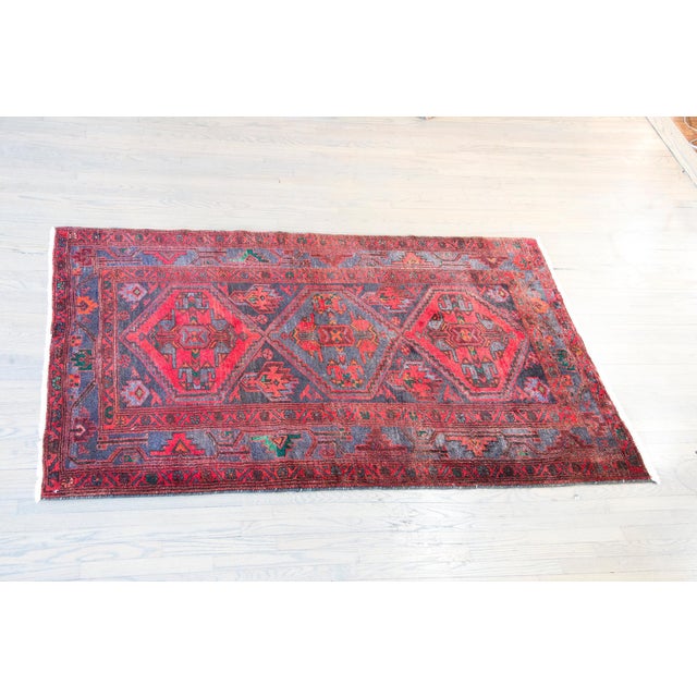 Mid-20th Century Persian Mazleghan Rug For Sale - Image 15 of 15