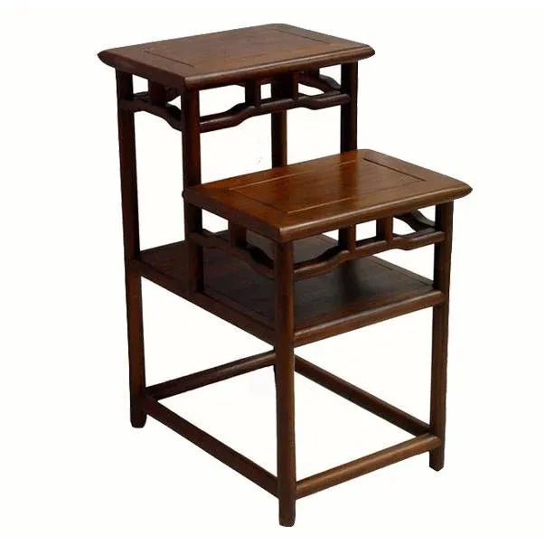 2010s Stacking Accent Tabel Made of Reclaim Wood For Sale - Image 5 of 5