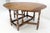 Solid Tiger Oak Oval Drop Leaf Gate Leg Dining Table Clean! For Sale - Image 16 of 18