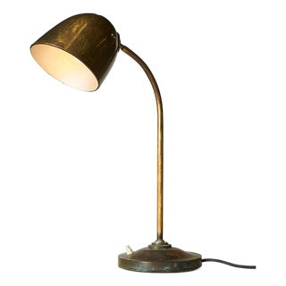 1940s Brass Desk Lamp by Vilhelm Lauritzen For Sale