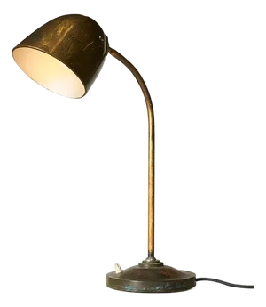 1940s Brass Desk Lamp by Vilhelm Lauritzen