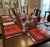 Wood Italian Lacquered Coral-Motif Placemats - Set of 6 For Sale - Image 7 of 11