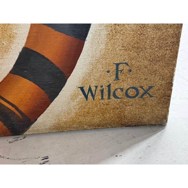 Early 20th Century Early 20th Century Art Deco 3 Part Screen after Major Felton’s Warrior & Tiger by F. Wilcox For Sale - Image 5 of 18