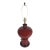 Frederick Cooper Monumental Sang De Boeuf Ceramic Table Lamp For Sale