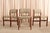 Set of 4 Vintage Teak Dining Chairs Set, 1960s Danish Modern Attributed to h.w. Klein | Danish MCM Chairs For Sale - Image 15 of 18