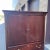 American Vintage Lexington Chippendale Mahogany Highboy Dresser or Armoire With Audio Video Cabinet For Sale - Image 3 of 13