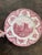 1960s Vintage English Pink Transferware Dinner Plates in Old Britain Castles - Set of 7 For Sale - Image 5 of 12