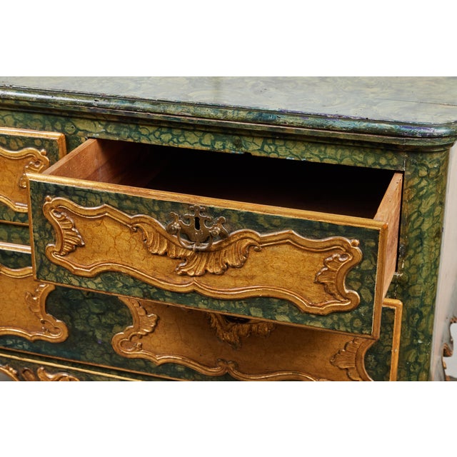 Faux Marbled, Venetian Commode For Sale - Image 11 of 12