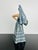 Spanish Flamenco Dancer Ceramic Figurine with Fan from KERA, Czechoslovakia, 1960s For Sale - Image 4 of 6