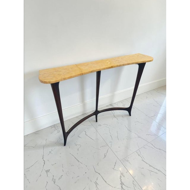 Mid-Century Modern Italian Console Table by Ezio Minotti, 1957 For Sale - Image 4 of 18