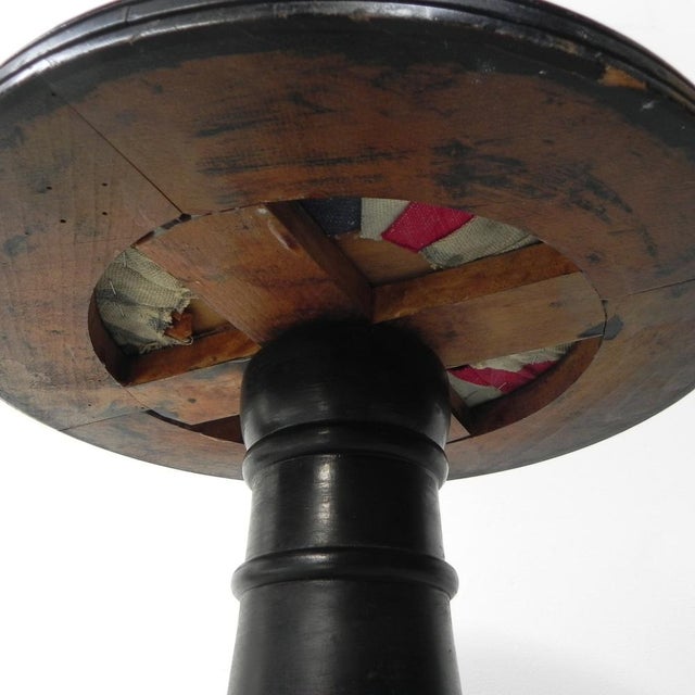 Art Deco Piano Stool on Tripod, 1930s For Sale - Image 6 of 17