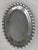 Metal Circa 1980 Beaded Rim Byzantine-Inspired Mexican Pewter Oval Bowl & Underplate Set For Sale - Image 7 of 18
