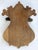 Wood Late 1800s Steer Horn Plaque With Hand Painted Flowers For Sale - Image 7 of 7