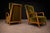 Wood Pair of Armchairs in Pau Marfim & Olive Green Mohair, Giuseppe Scapinelli, Brazil, 1950s — Lot 196-584 For Sale - Image 7 of 17