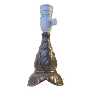 Art Nouveau Revival Ceramic Table Lamp by Søholm, 1950s For Sale