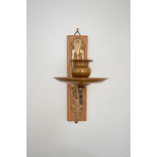 Art Nouveau Piano Candleholders, 1910s, Set of 2 For Sale - Image 6 of 8