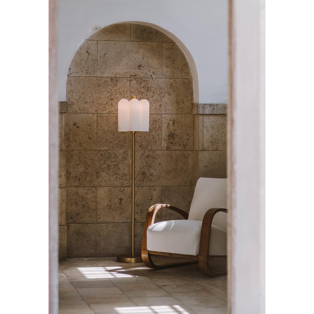 Brass Odyssey 6 Floor Lamp For Sale - Image 8 of 11