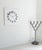 Contemporary "Mocap" (White-Black) Illusionistic Wall Clock / Wall-Sculpture For Sale - Image 3 of 12