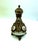 Opaline Bronze Bottle with Polychrome Porcelain Plates For Sale - Image 12 of 13