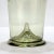 Late 19th Century Antique Bohemian Green 'Waldglas' Type Glass Etched Beaker or Cup For Sale - Image 5 of 13