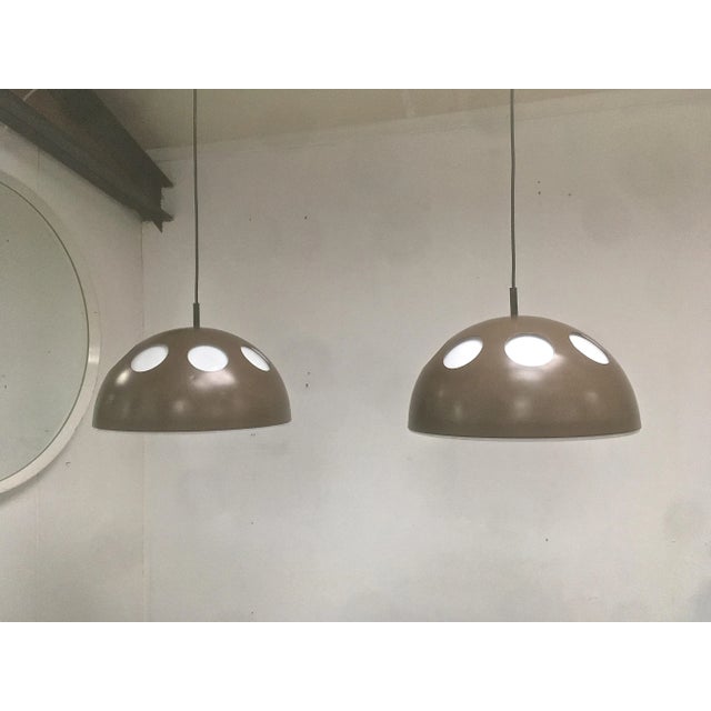 El Duomo Space Age Pendants from Raak, 1960s, Set of 2 For Sale - Image 6 of 6