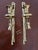 This pair of candle wall sconces has all of the features… solid brass, reed and ribbon detail, tassels … perfect! At the...