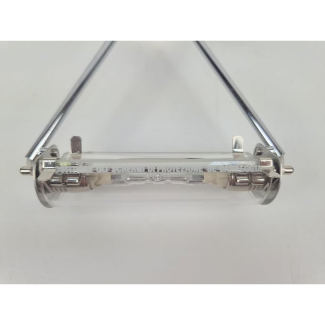 Fontana Arte Chrome Scintilla Ceiling Lamp from Fontana Arte, 1970s For Sale - Image 4 of 6