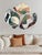 Contemporary "Paris Triptych" by Michael Gustavson, Raku Ceramic Three-Panel Wall Sculpture, Deep Green and Rust Glaze, Contemporary California Art, Vibrant Colors For Sale - Image 3 of 4