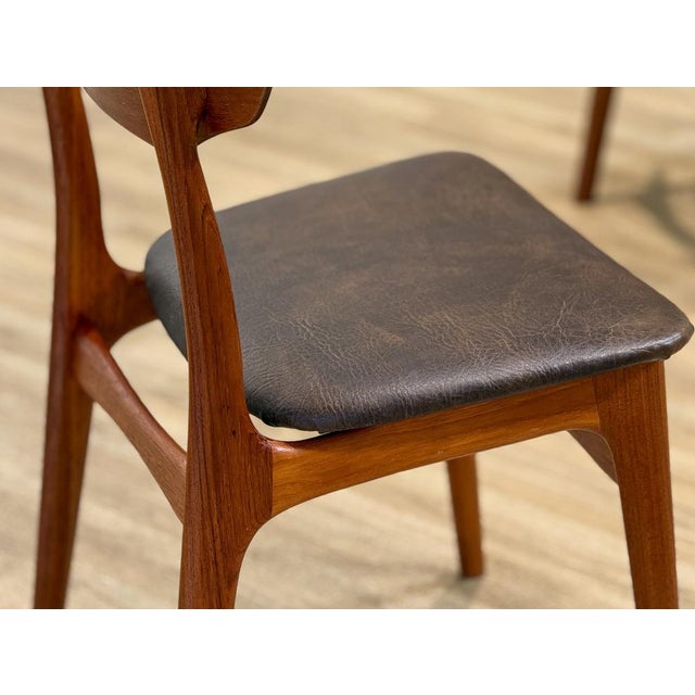 Vintage Danish Teak Dining Chairs by Schiønning & Elgaard for Randers Møbelfabrik, 1960s, Set of 6 For Sale - Image 13 of 15
