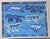 Painting of Tigers and Leopards in motion, shades of blue and white on a textured background. Contemporary animal safari...