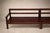 Monumental Brazilian Modern Three-Module Bench in Rosewood and Warm Camel Mohair, 1960s For Sale - Image 13 of 18