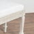 Early 19th Century Swedish Gustavian White Small Bench For Sale - Image 9 of 12