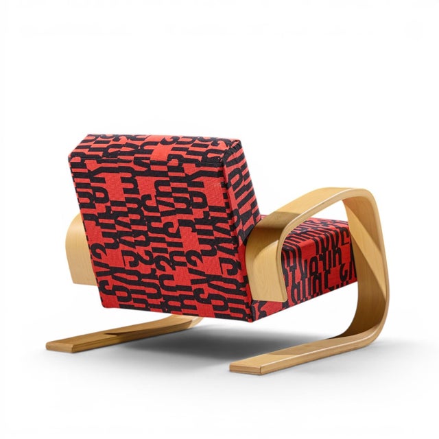 Alvar Aalto Armchair 400 Tank Mid Century Bentwood Lounge Chairs - Pair For Sale - Image 10 of 13