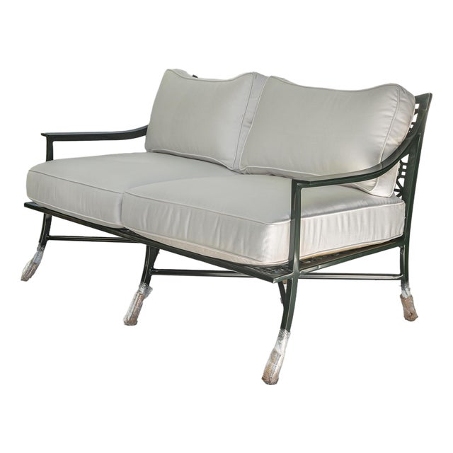 Hickory Chair Haret Outdoor Loveseat For Sale