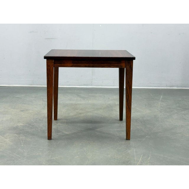 Mid-Century Modern Danish Rosewood Side Table, 1960s For Sale - Image 3 of 14