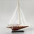 Vintage Endeavour Sailboat Model in Wood For Sale - Image 6 of 12