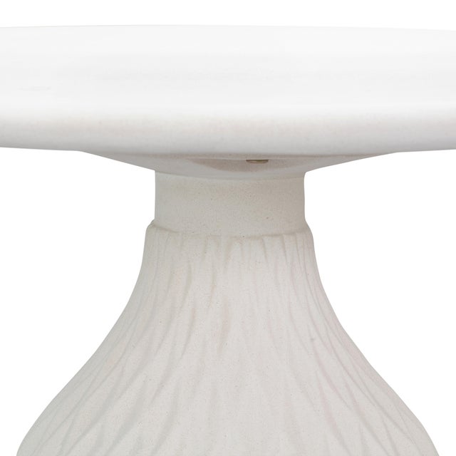2020s Tulum Ivory Concrete Coffee Table For Sale - Image 5 of 9