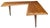 Lane Furniture 1950s Classic Mid-Century Modern Walnut Dovetail Lane Acclaim Boomerang Coffee Table For Sale - Image 4 of 18