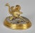 Mid 19th Century Gilded Bronze Ostrich Inkwell For Sale In Boston - Image 6 of 11
