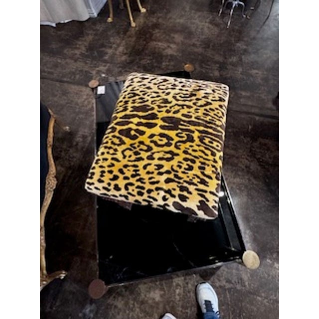 19th Century French Louis XVI Stool With Scalamandre Upholstery For Sale In Dallas - Image 6 of 7