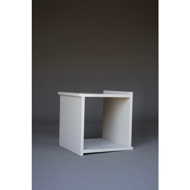 Vintage Plywood Cube Stool, 1960s For Sale - Image 14 of 14