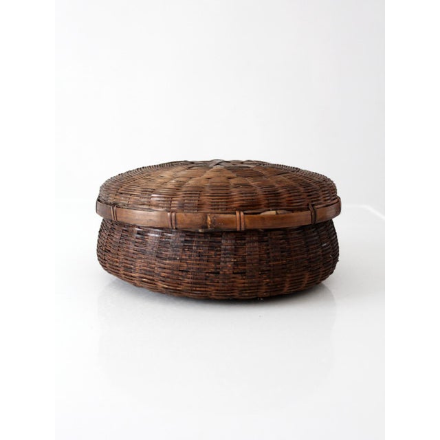 Vintage Chinese Sewing Basket For Sale - Image 6 of 10