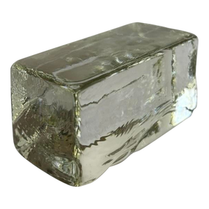 Vintage Art Glass “Ice Cube” Object/Paperweight