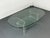 Space Age Italian Modern Glass and Acrylic Coffee Table, 1980s For Sale - Image 6 of 9