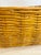Large Vintage French Country Split Bamboo Storage Basket 32” Width For Sale - Image 12 of 18
