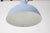 1970s 1970's Danish Domed Baby Blue Ceiling Pendant For Sale - Image 5 of 9